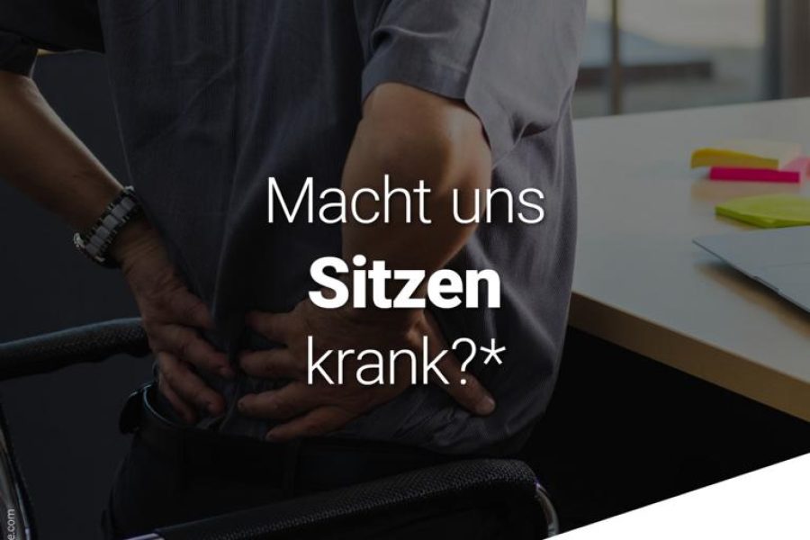 Macht zu vieles sitzen krank